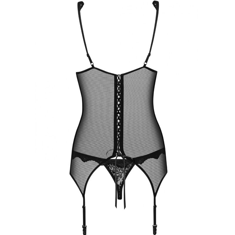 OBSESSIVE - CORSÉ EMPERITA Y TANGA XXL