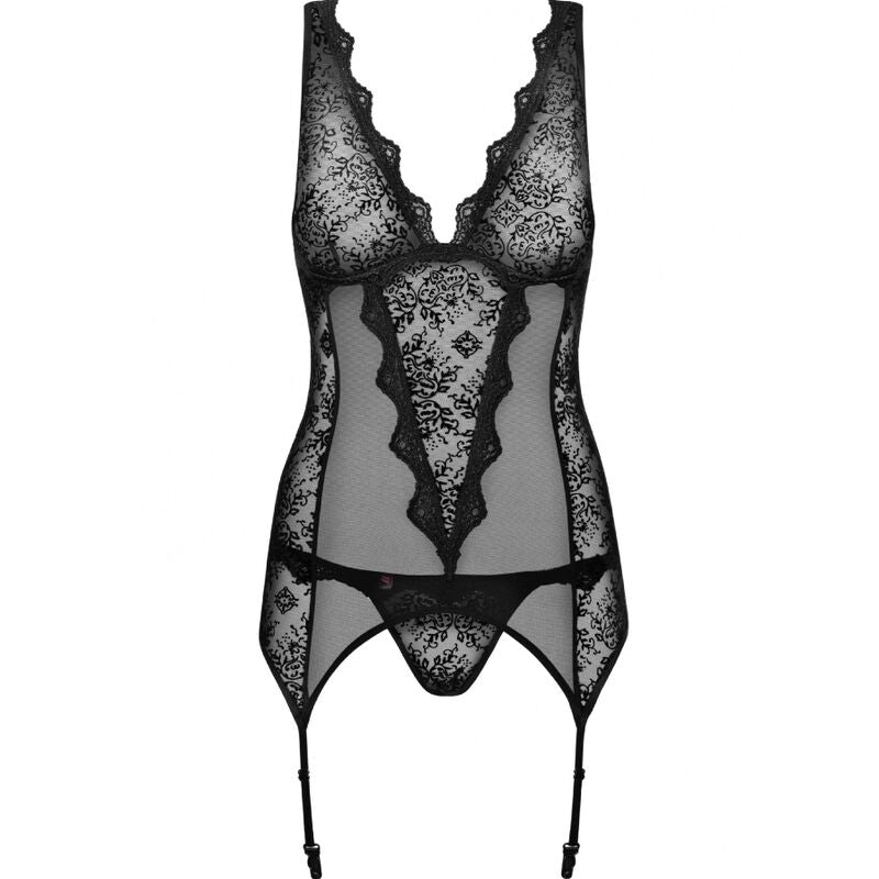 OBSESSIVE - CORSÉ EMPERITA Y TANGA XXL
