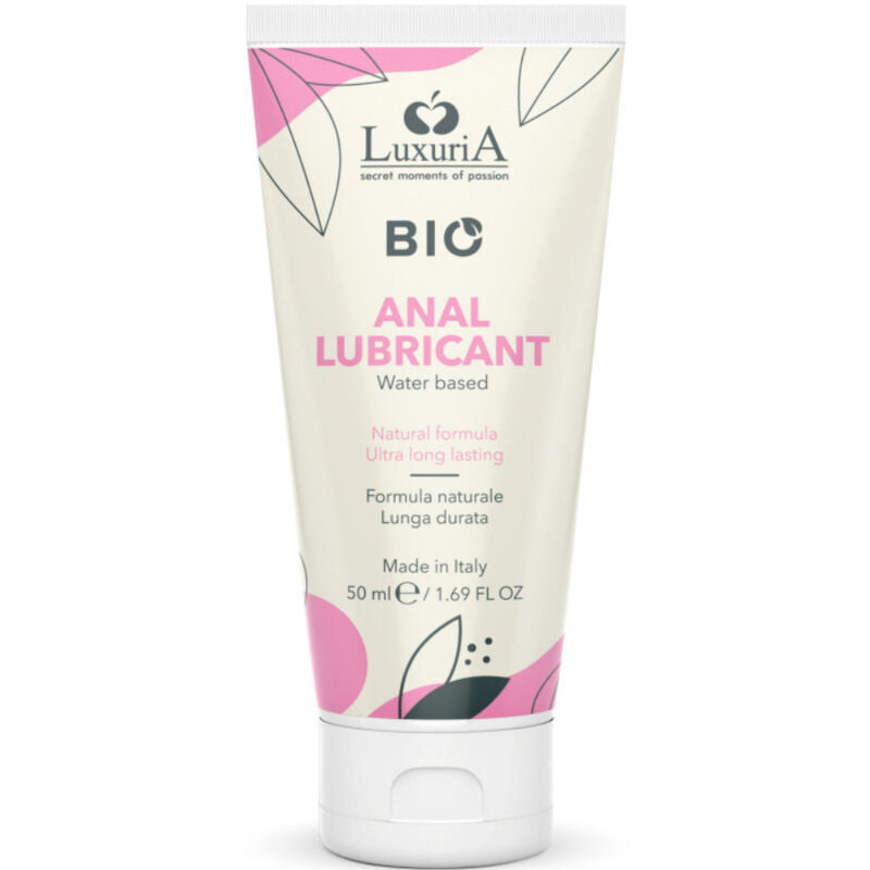 INTIMATELINE - LUBRICANTE ANAL LUXURIA BIO A BASE DE AGUA 50 ML