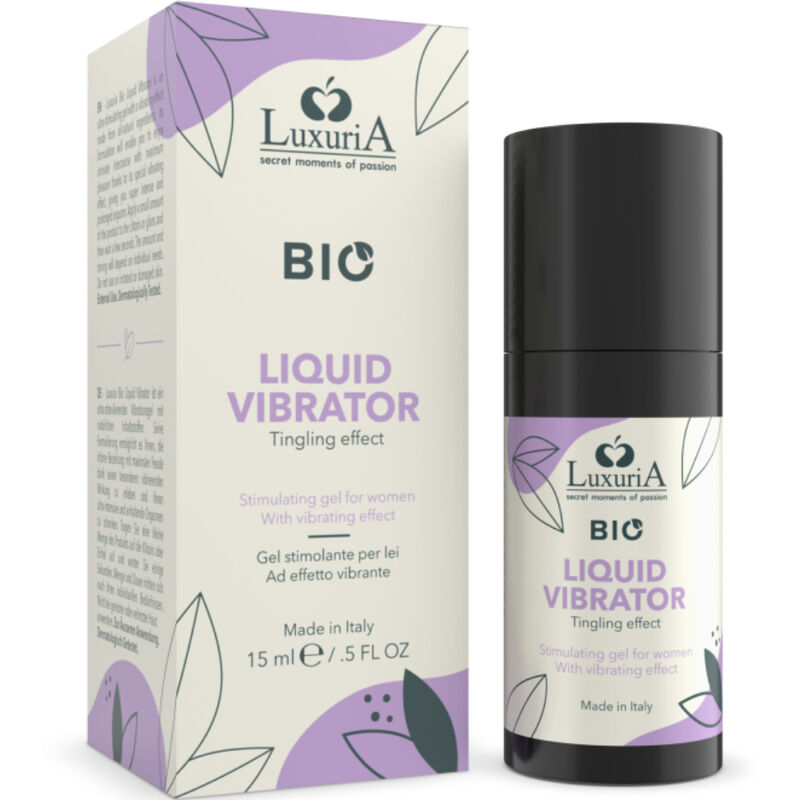 INTIMATELINE LUXURIA - GEL BIO ESTIMULANTE PARA ELA EFEITO VIBRANTE 15 ML