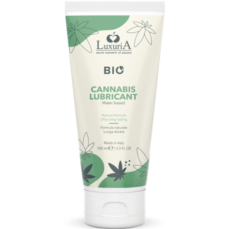 INTIMATELINE - LUXURIA BIO CANNABIS LUBRIFICANTE À BASE DE ÁGUA 100 ML