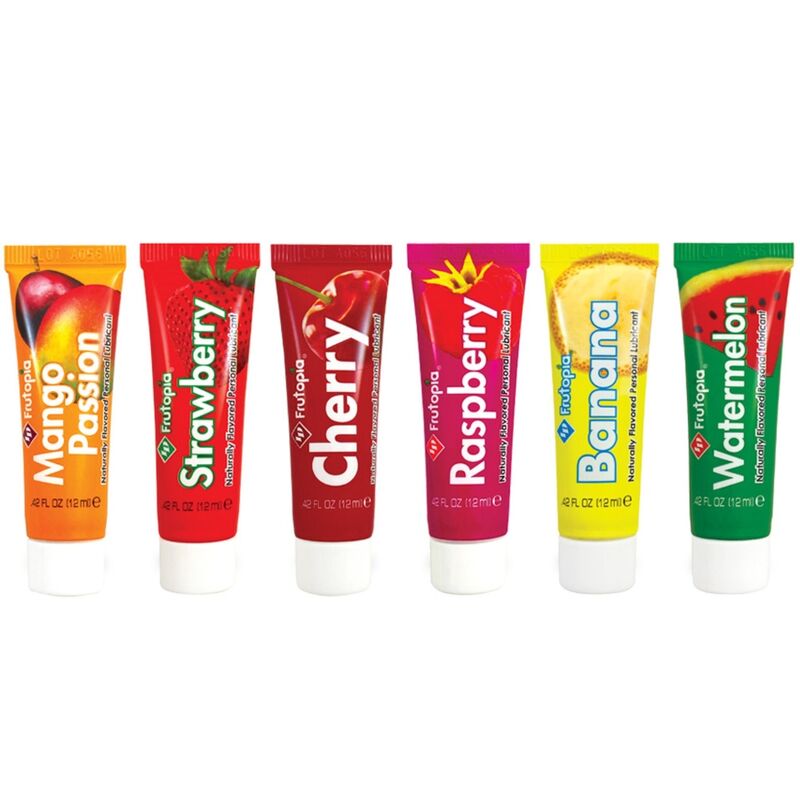 ID FRUTOPIA - LUBRIFICANTE VARIADO 5 UNIDADES 12 ML