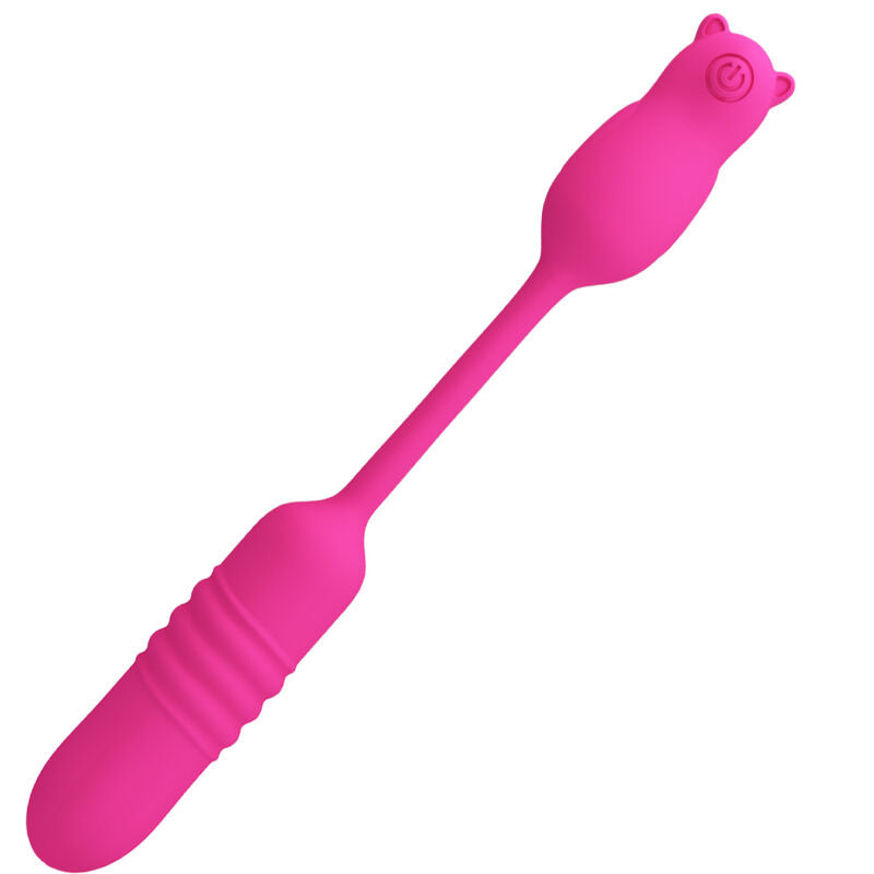 PRETTY LOVE - BALA VIBRATÓRIA DE SILICONE ROSA NOBIKUMA