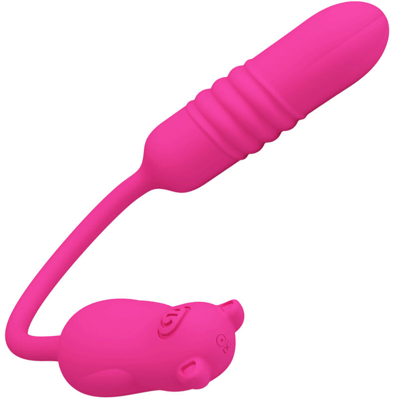 PRETTY LOVE - BALA VIBRATÓRIA DE SILICONE ROSA NOBIKUMA