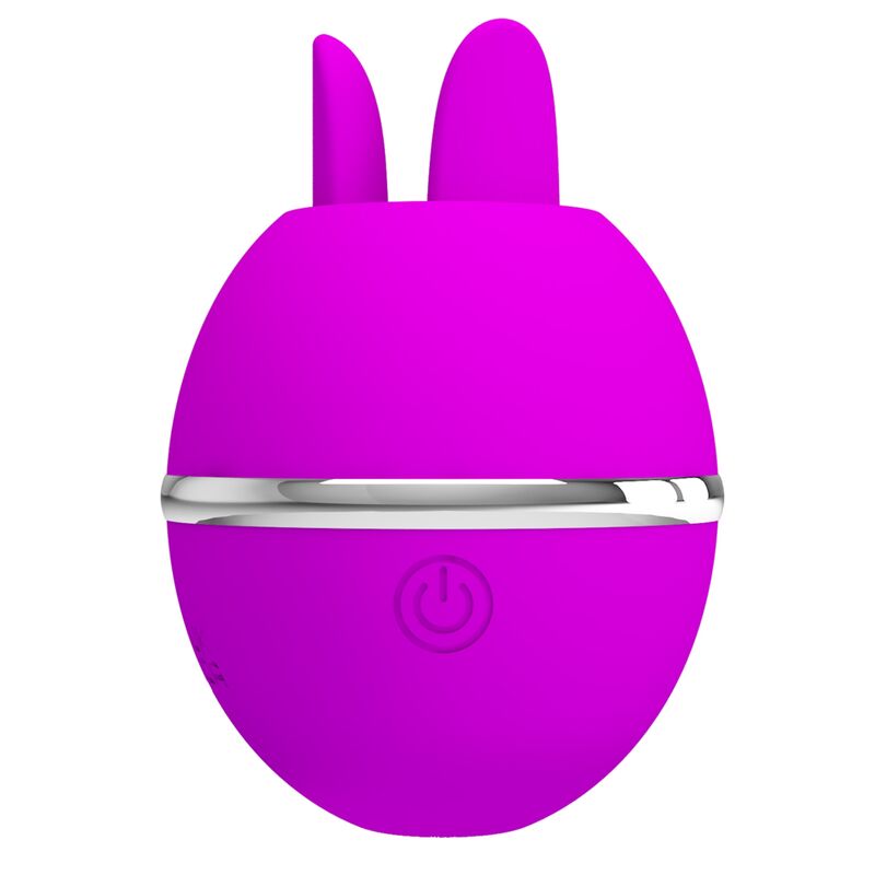 PRETTY LOVE - VIBRADOR DE SILICONE REDONDO ROXO BALL GEMINI
