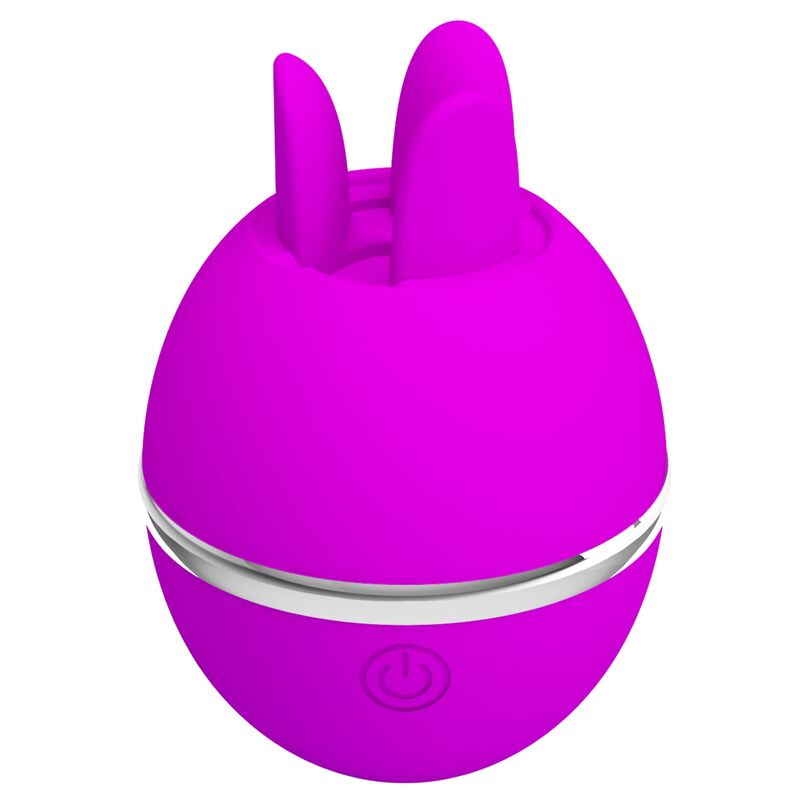 PRETTY LOVE - VIBRADOR DE SILICONE REDONDO ROXO BALL GEMINI