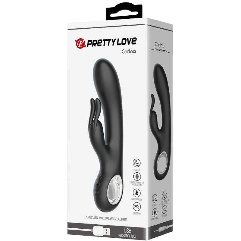 PRETTY LOVE - VIBRADOR CARINA ESTIMULADOR DE CLITÓRIS E PONTO G