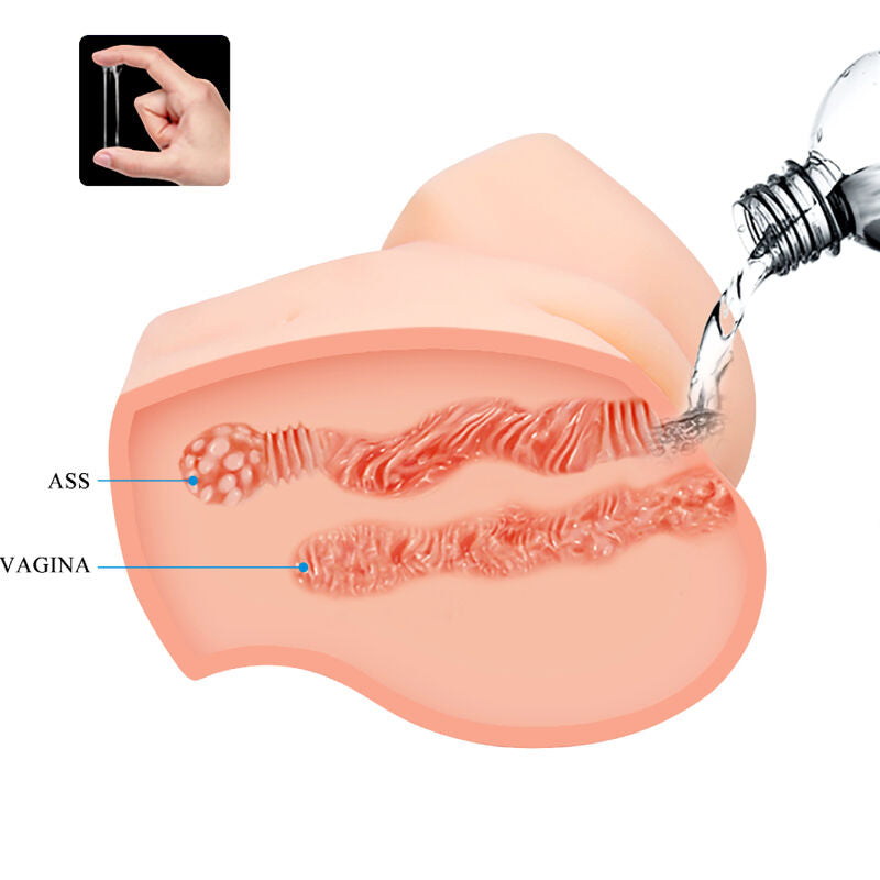 CRAZY BULL - VIBRADOR REALISTA DE VAGINA E ÂNUS SAMANTHA