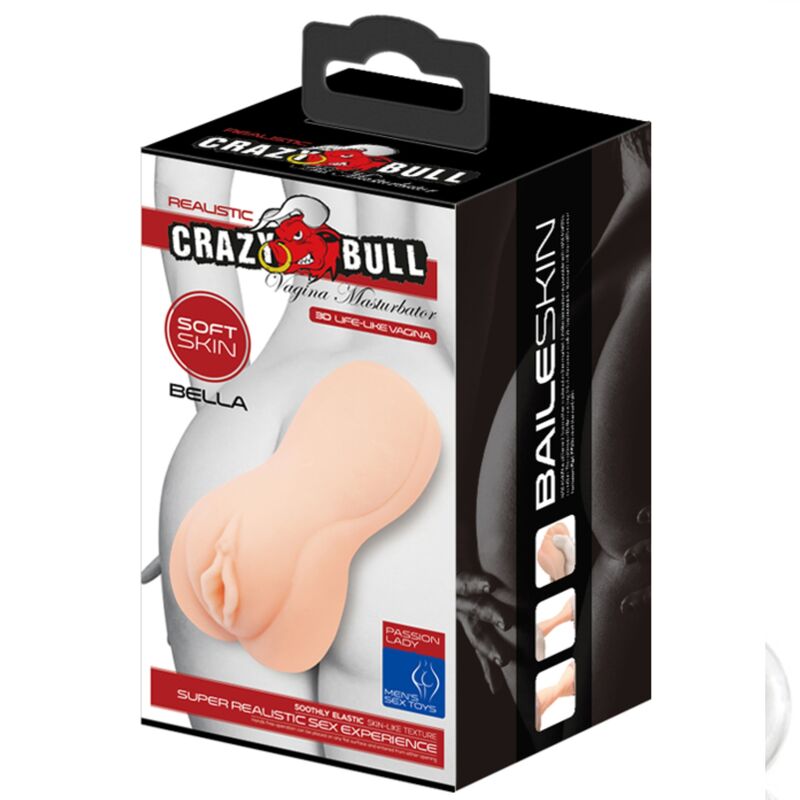 CRAZY BULL - MASTUBADOR BELLA EM FORMATO DE VAGINA