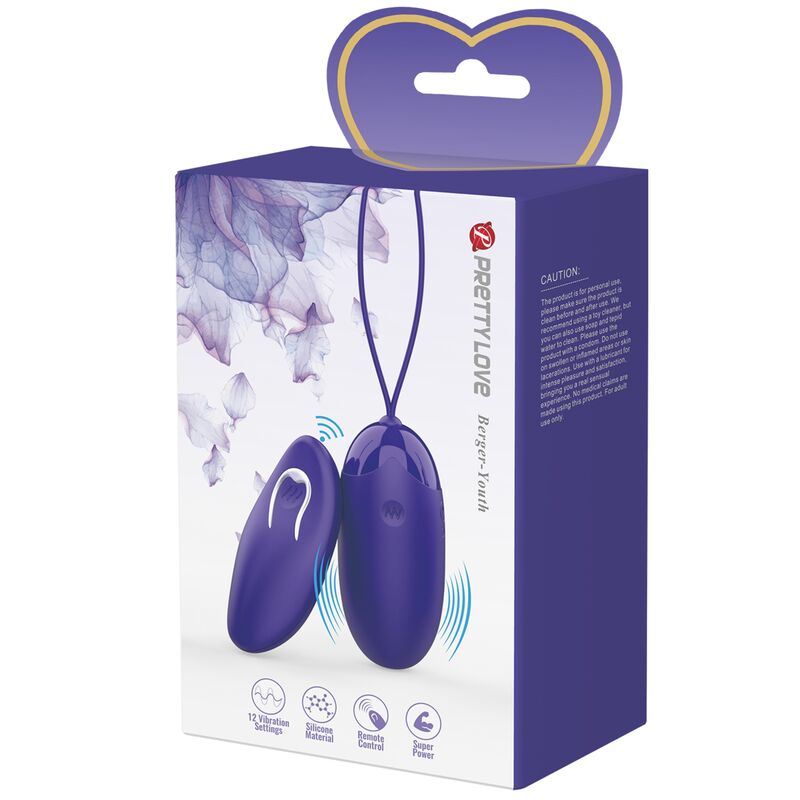 PRETTY LOVE - BERGER YOUTH VIOLATING EGG CONTROLE REMOTO VIOLETA