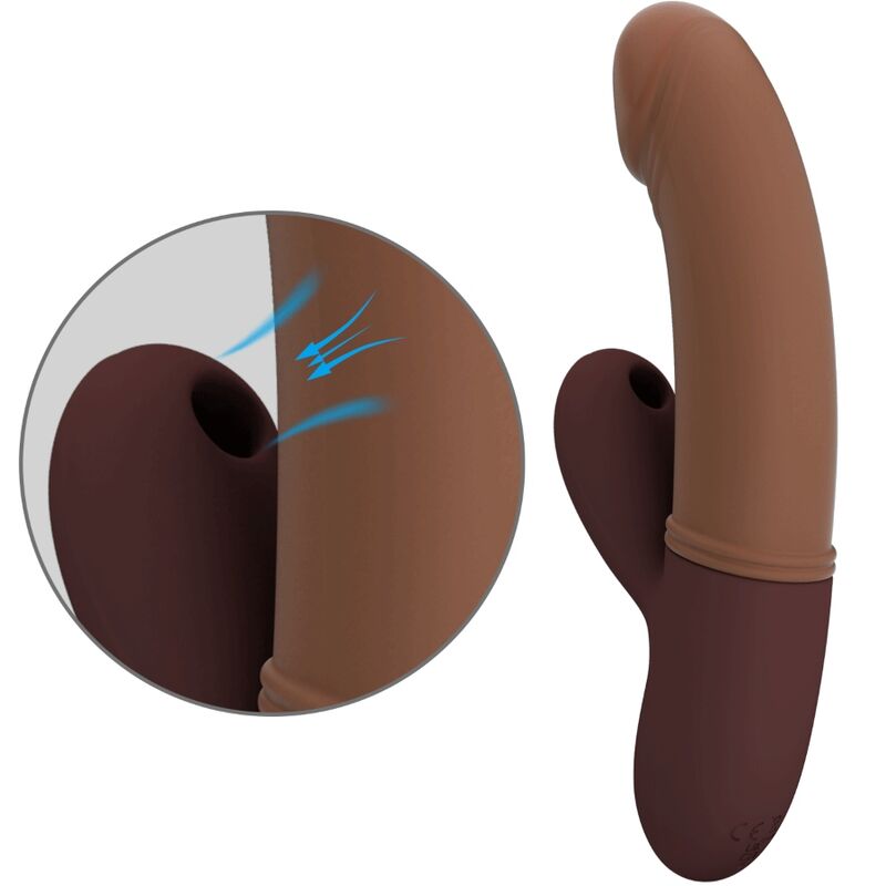 PRETTY LOVE - VIBRADOR Y SUCCIONADOR DE PUNTO G KANE