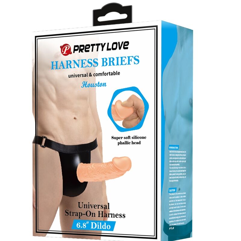 PRETTY LOVE - CALCINHA HARNNES COM DIDLO INCLUÍDO