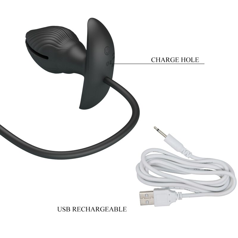 PRETTY LOVE - PLUG ANAL INFLÁVEL E RECARREGÁVEL