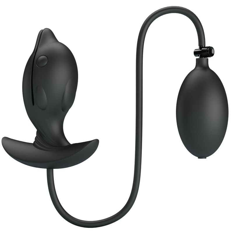 PRETTY LOVE - PLUG ANAL DELFIN INFLÁVEL E RECARREGÁVEL