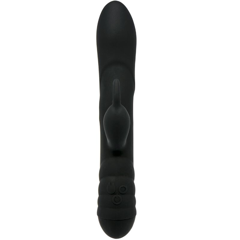 ADRIEN LASTIC - VIBRADOR TWISTER E MASSAGEADOR ROTATOR RABBIT PRETO