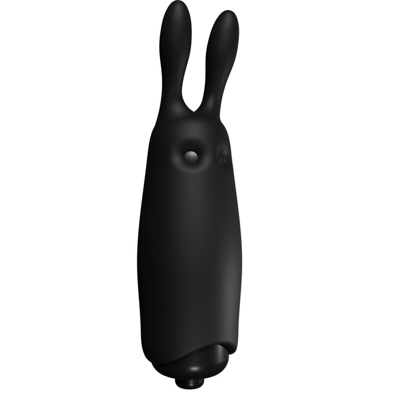ADRIEN LASTIC - VIBRADOR DE CONEJO NEGRO DE BOLSILLO LASTIC