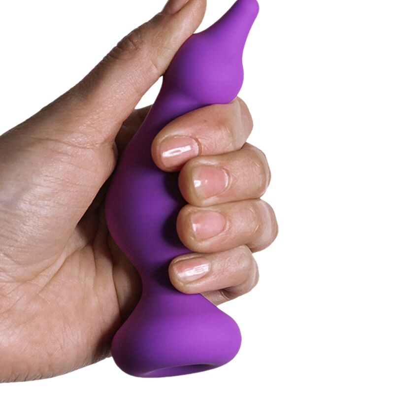 ADRIEN LASTIC - PLUG ANAL AMUSE VIOLETA SILICONE TAMANHO M