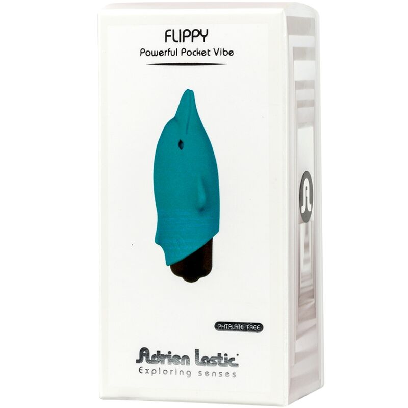 ADRIEN LASTIC - VIBRADOR DE BOLSILLO FLIPPY DELFIN