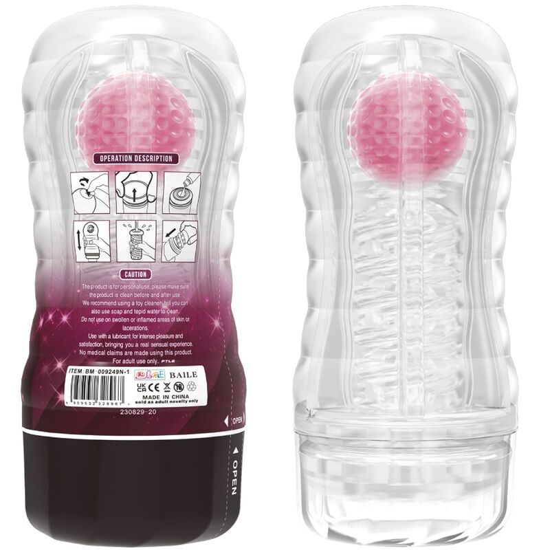 PRETTY LOVE - CAPA ROSA PARA MASTURBADOR