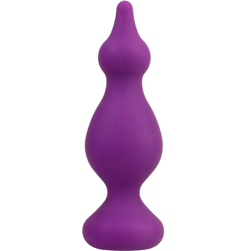 ADRIEN LASTIC - PLUG ANAL AMUSE VIOLETA SILICONE TAMANHO M
