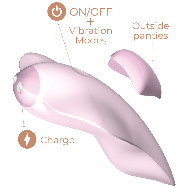 ADRIEN LASTIC - TEMPTATION PINK CLITORAL STIMULATOR - FREE APP