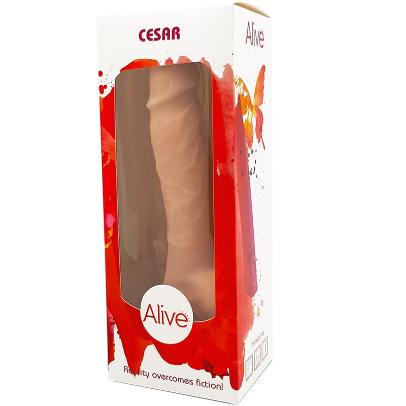 ALIVE - PÊNIS REALISTA CESAR 17,5 CM