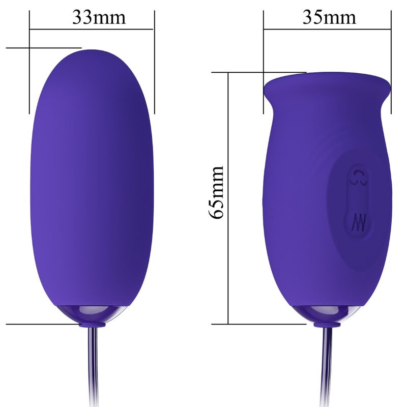 PRETTY LOVE - ESTIMULADOR VIBRADOR RECARREGÁVEL DAISY YOUTH VIOLET