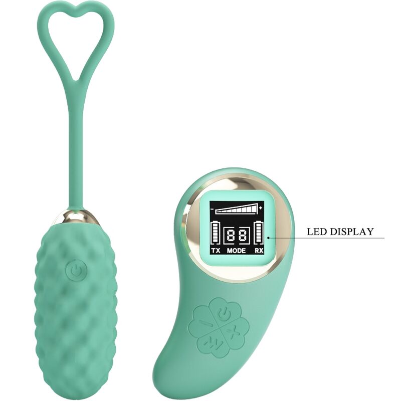 PRETTY LOVE - OVO VIBRADOR COM CONTROLE REMOTO VIVIAN GREEN