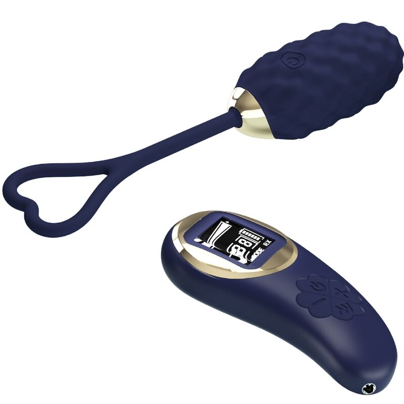 PRETTY LOVE - OVO VIBRADOR COM CONTROLE REMOTO VIVIAN BLUE