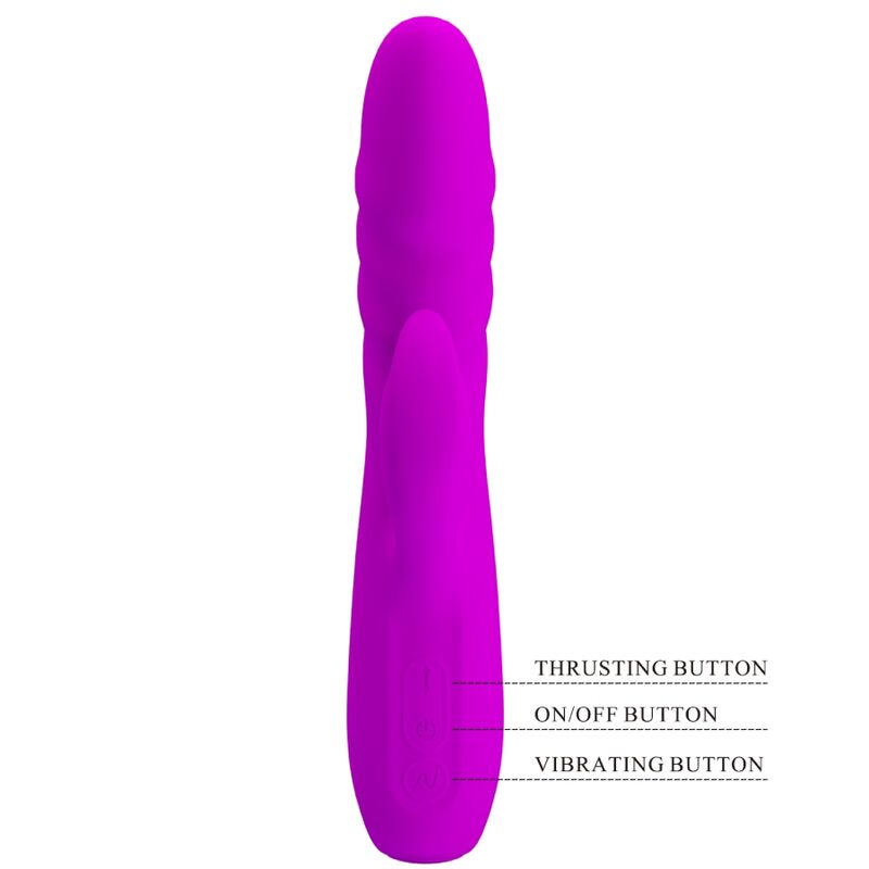 PRETTY LOVE - VIBRADOR COELHO RECARREGÁVEL MELANIE PURPLE