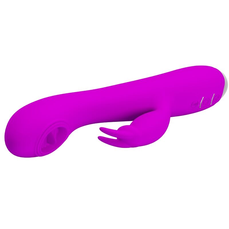 PRETTY LOVE - RACHEL VIBRADOR RECARREGÁVEL COM SUCÇÃO ROXA
