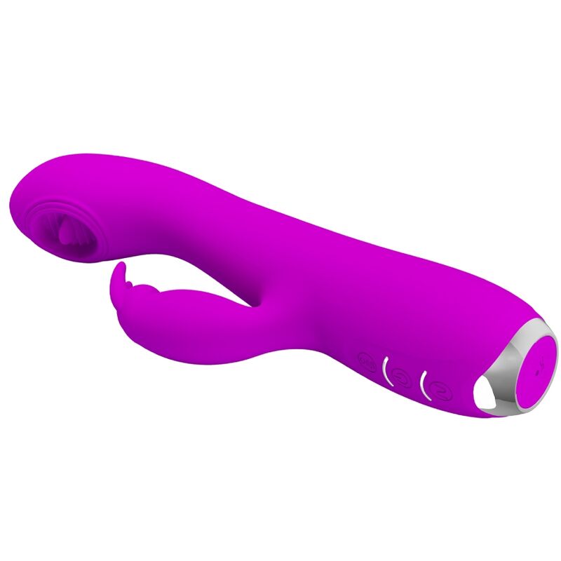 PRETTY LOVE - RACHEL VIBRADOR RECARREGÁVEL COM SUCÇÃO ROXA