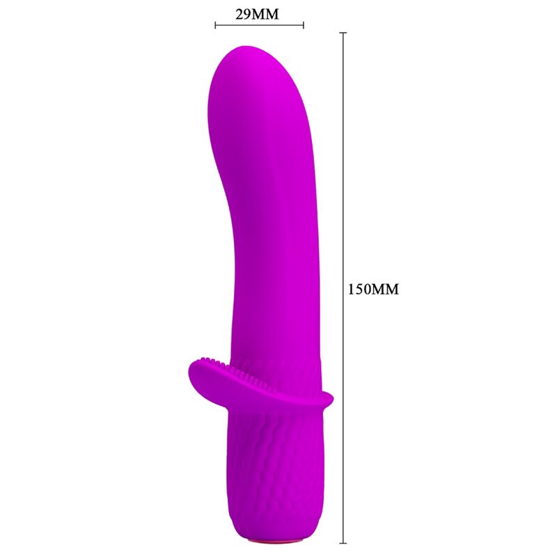 PRETTY LOVE - VIBRADOR RECARGABLE TROY PÚRPURA