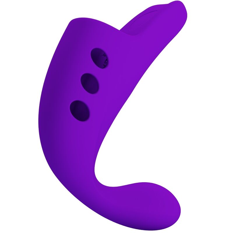 PRETTY LOVE - VIBRADOR DE DEDO RECARREGÁVEL GORGON PURPLE