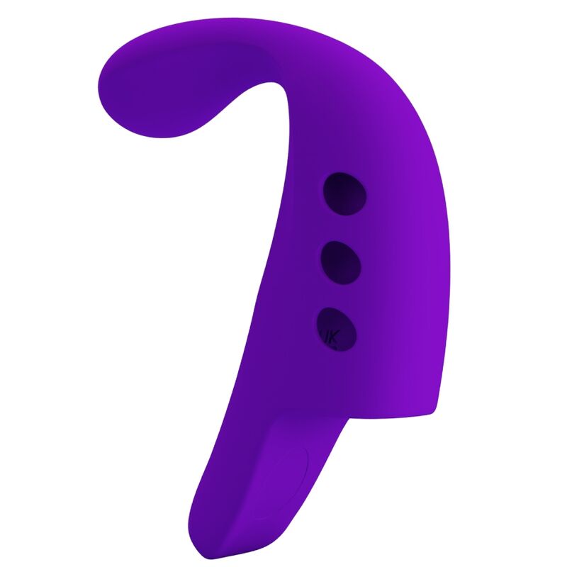PRETTY LOVE - VIBRADOR DE DEDO RECARREGÁVEL GORGON PURPLE