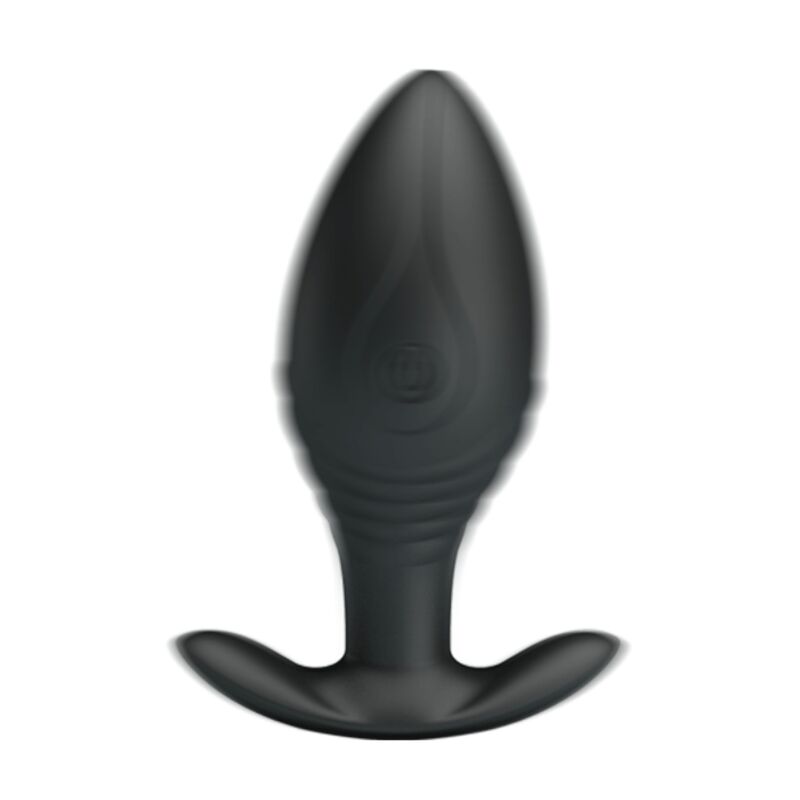 PRETTY LOVE - REGINA ANAL PLUG VIBRADOR RECARREGÁVEL PRETO
