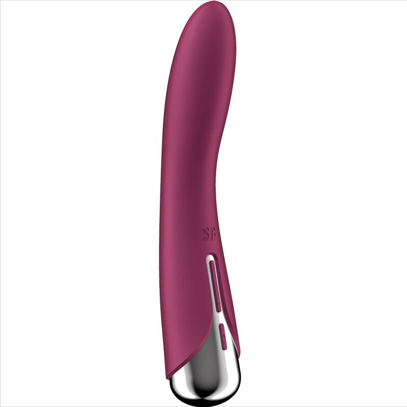 SATISFYER - VIBRADOR GIRATORIO AZUL CON PUNTO G