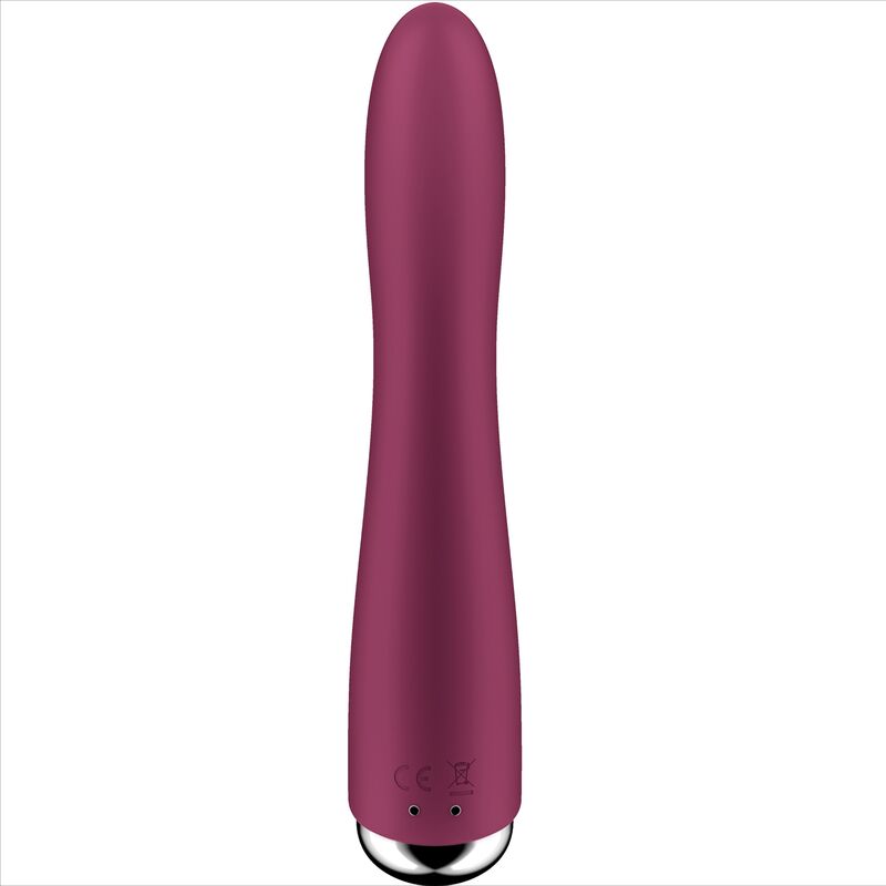SATISFYER - VIBRADOR GIRATORIO AZUL CON PUNTO G