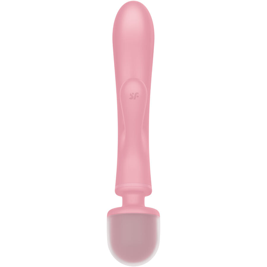 SATISFYER - TRIPLE LOVER RABBIT VIBRATOR MASSAGER GRAY