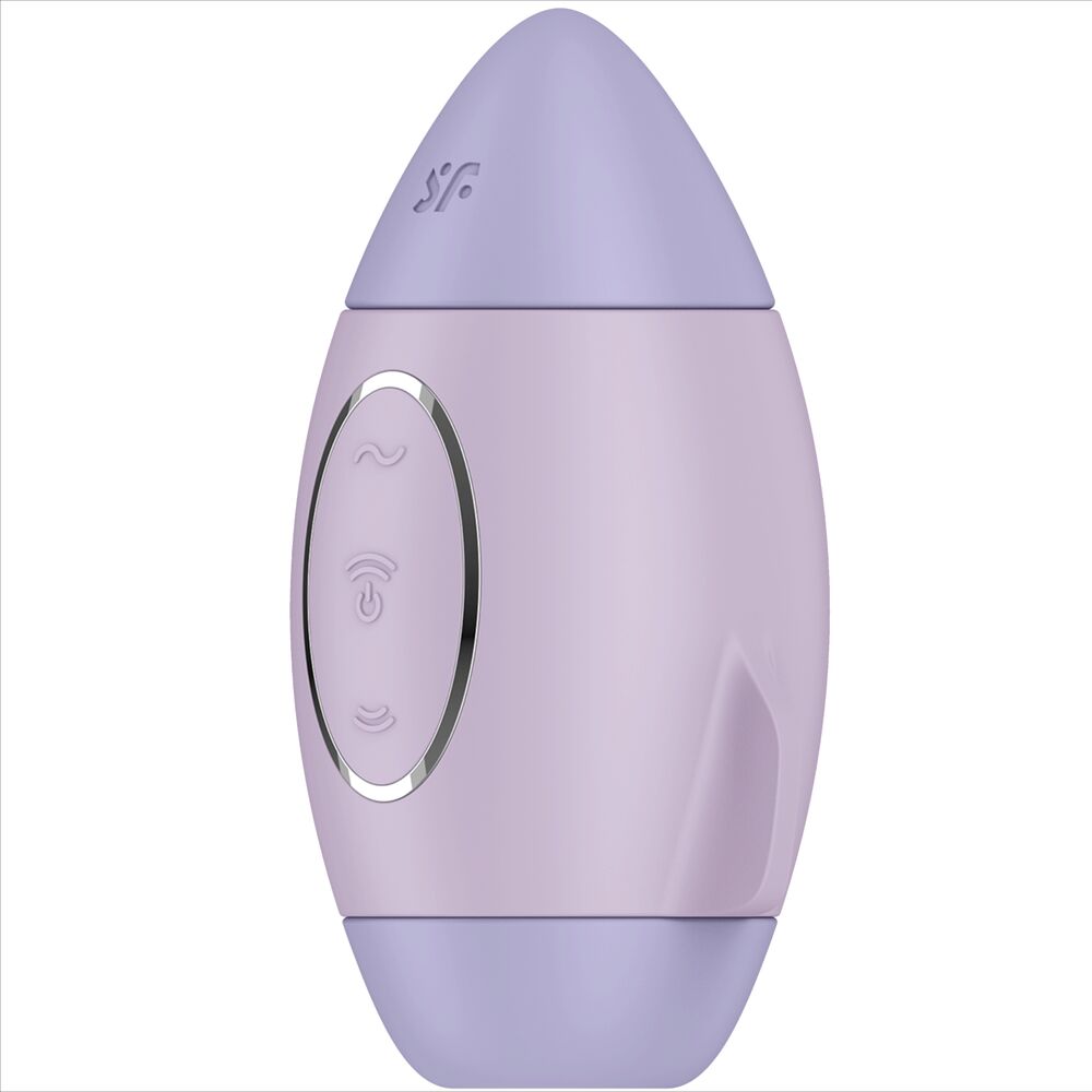 SATISFYER - MISSION CONTROL AZUL PEQUEÑO VIBRADOR DE DOBLE IMPULSO
