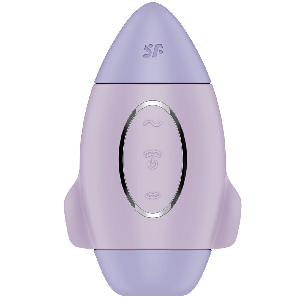 SATISFYER - MISSION CONTROL AZUL PEQUEÑO VIBRADOR DE DOBLE IMPULSO