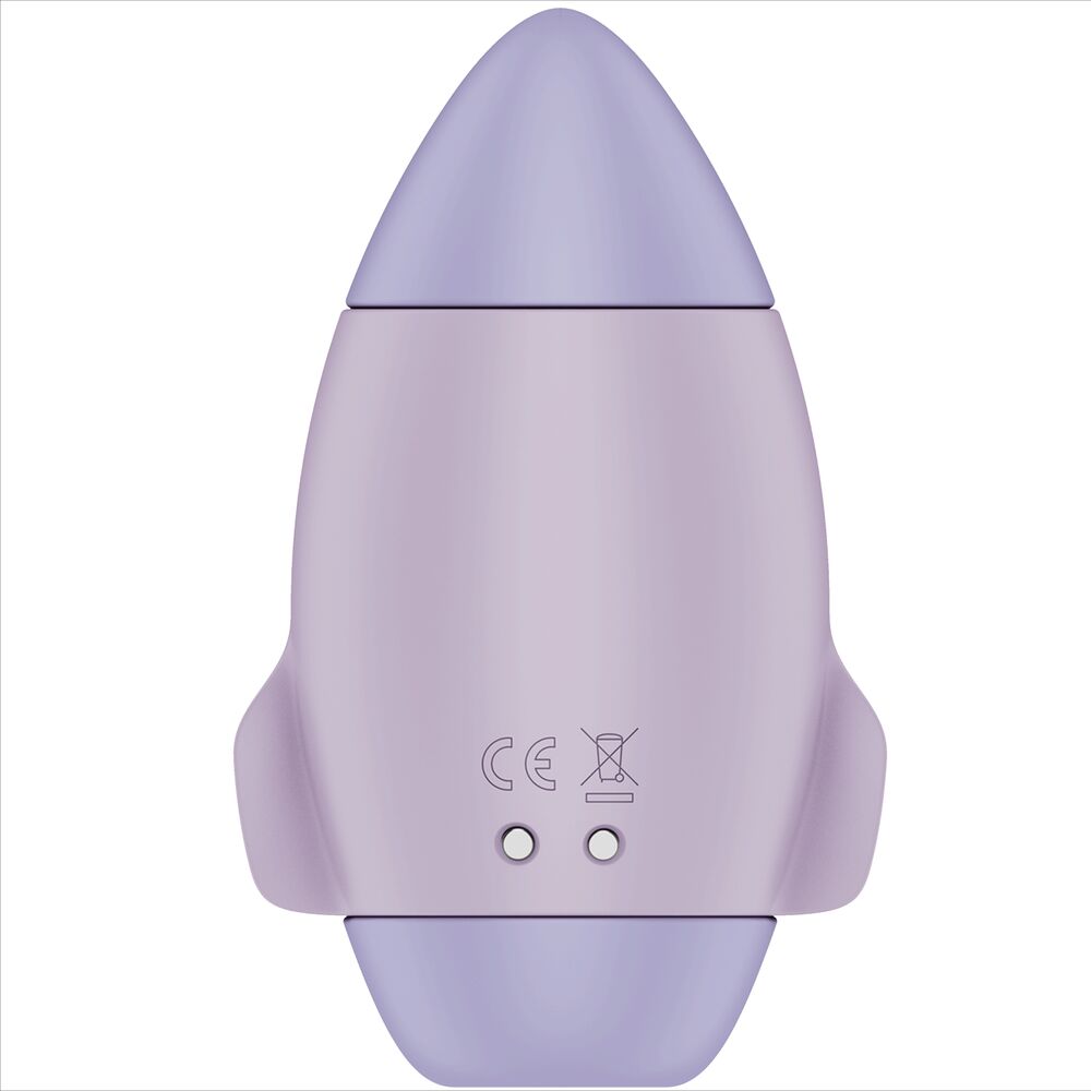 SATISFYER - MISSION CONTROL AZUL PEQUEÑO VIBRADOR DE DOBLE IMPULSO