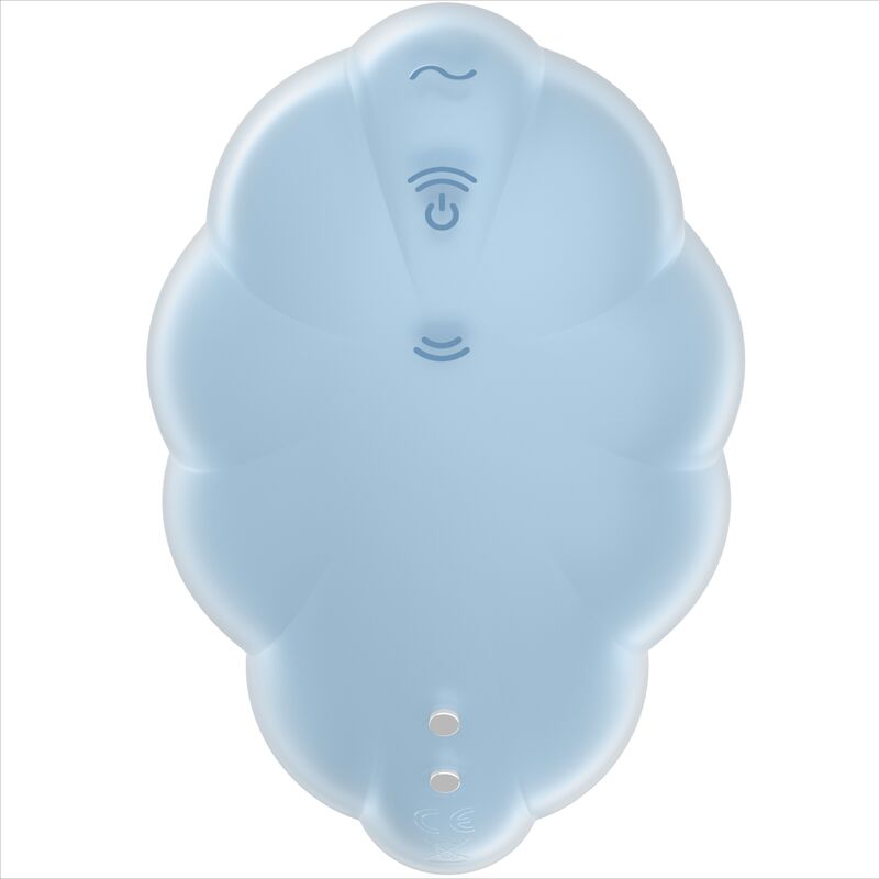 SATISFYER - CLOUD DANCER VIBRADOR DE PULSO DE AIRE AZUL