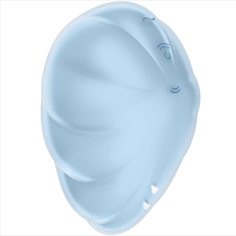 SATISFYER - CLOUD DANCER VIBRADOR DE PULSO DE AIRE AZUL