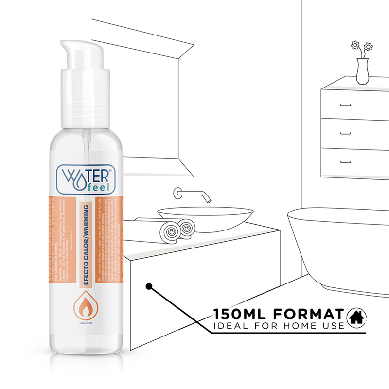 WATERFEEL - LUBRIFICANTE DE EFEITO TÉRMICO 150 ML