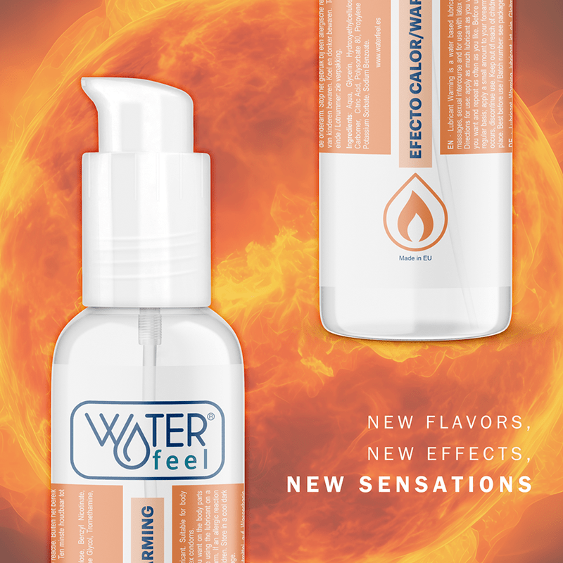 WATERFEEL - LUBRIFICANTE DE EFEITO CALOR 150 ML - Toys "n" Us