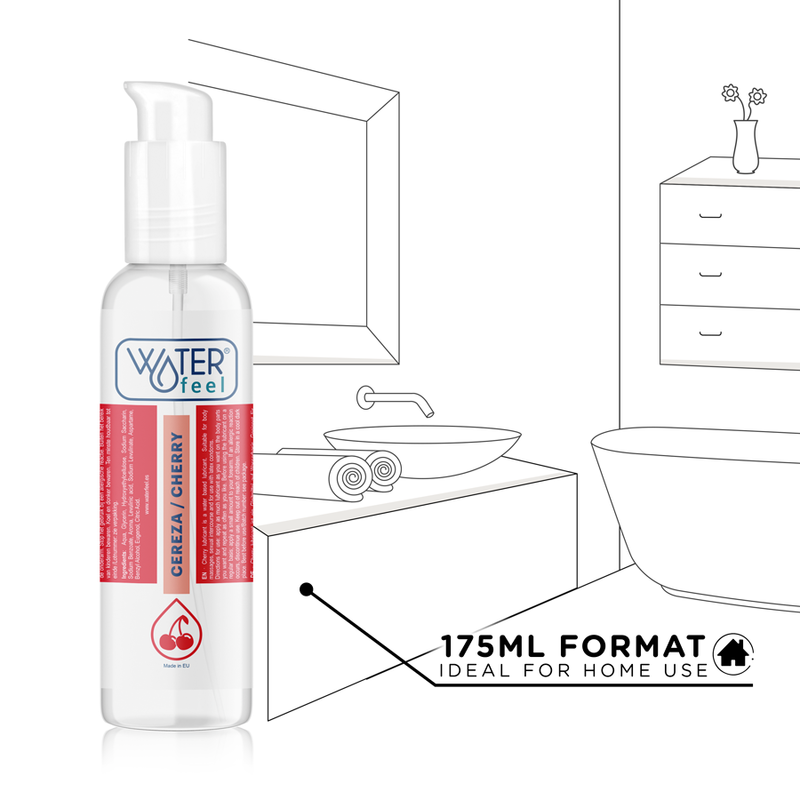 WATERFEEL - LUBRIFICANTE DE CEREJA 175 ML