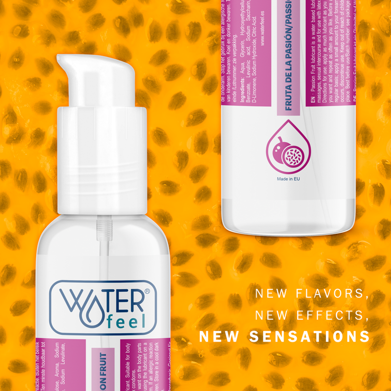 WATERFEEL - LUBRICANTE A BASE DE AGUA DE MARACUYÁ 175 ML