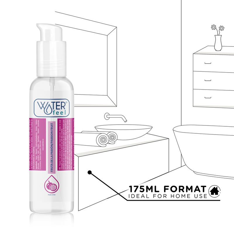 WATERFEEL - LUBRICANTE A BASE DE AGUA DE MARACUYÁ 175 ML