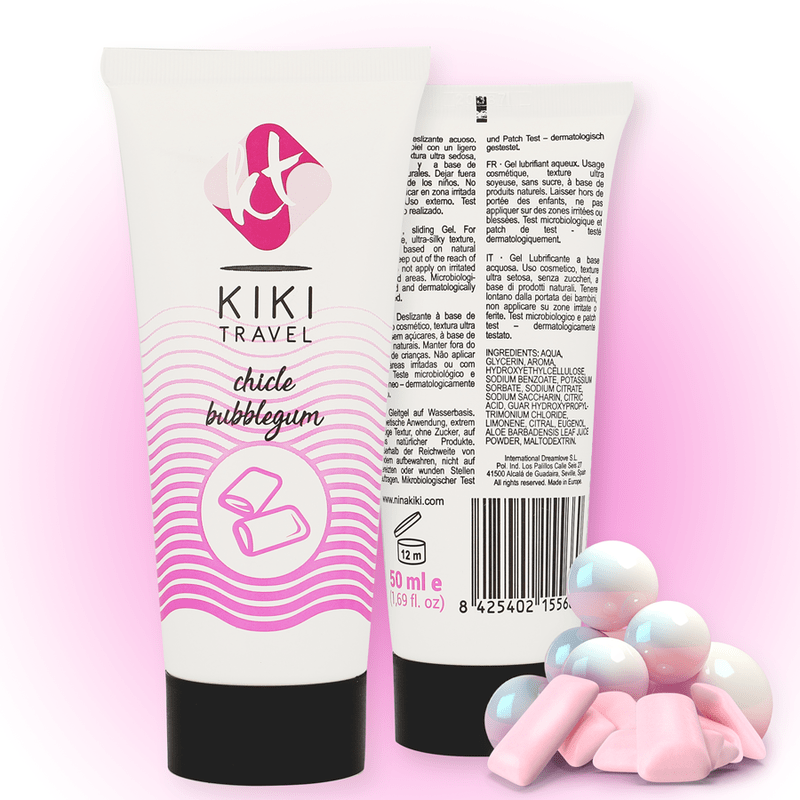 KIKÍ TRAVEL - GOMA DE MORANGO LUBRIFICANTE 50 ML - Toys "n" Us